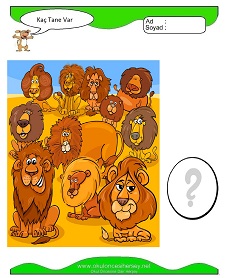 Kaç Tane Var Çalışma Sayfaları